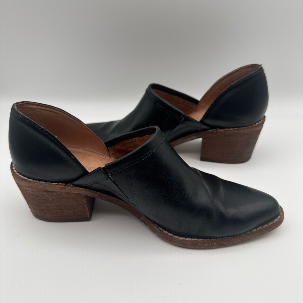 Madewell Shoes‎ Women’s Size 5.5 Black Booties Pointed Toe Western